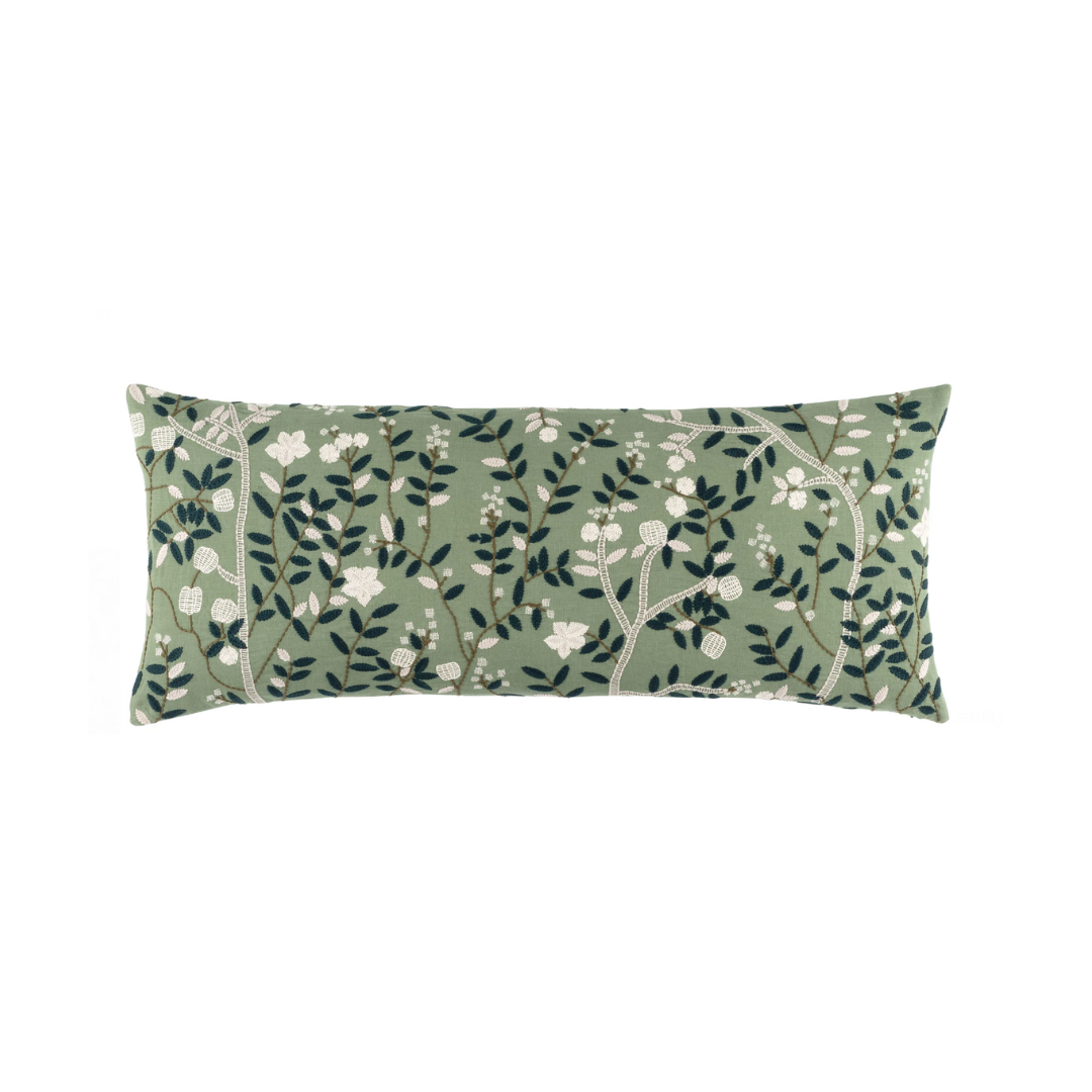 Folks Embroidery Pillow