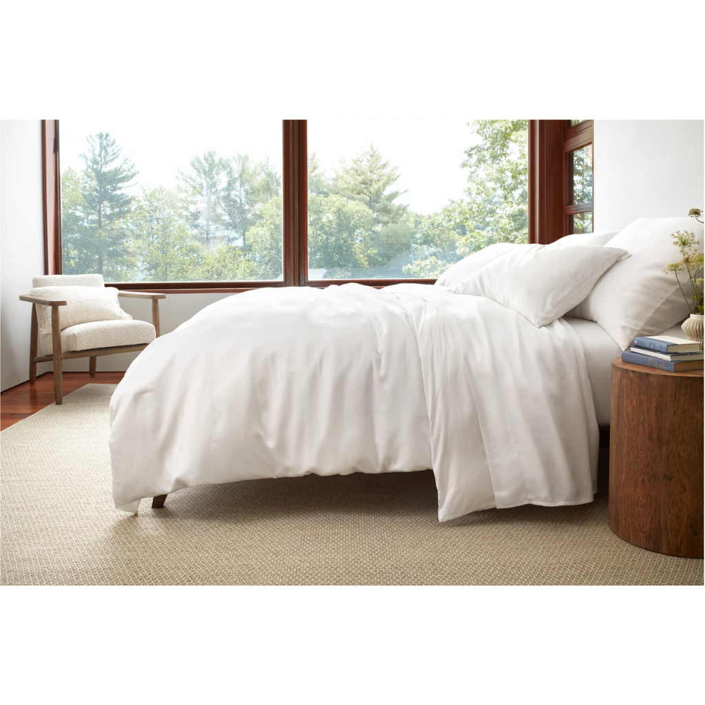 Lyanna Luxury Sheet Set, White