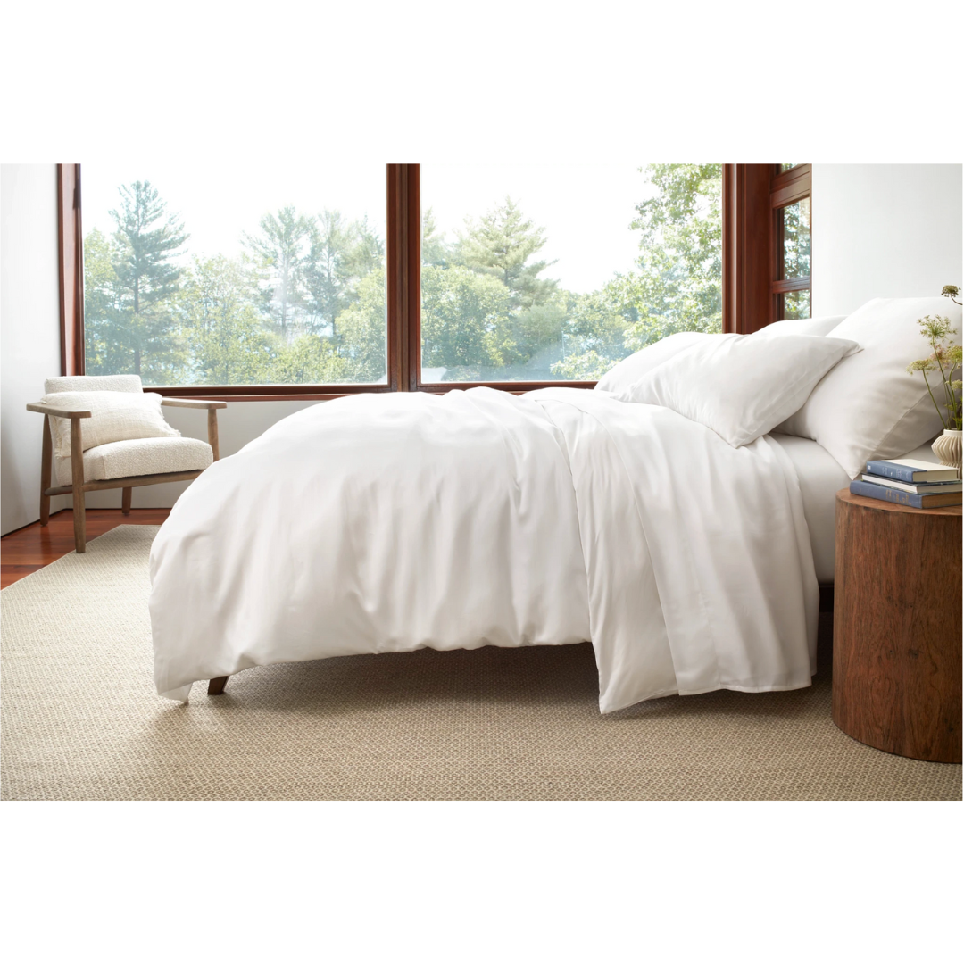 Lyanna Luxury Sheet Set, White