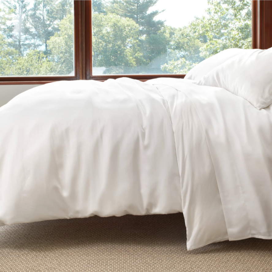 Lyanna Luxury Sheet Set, White
