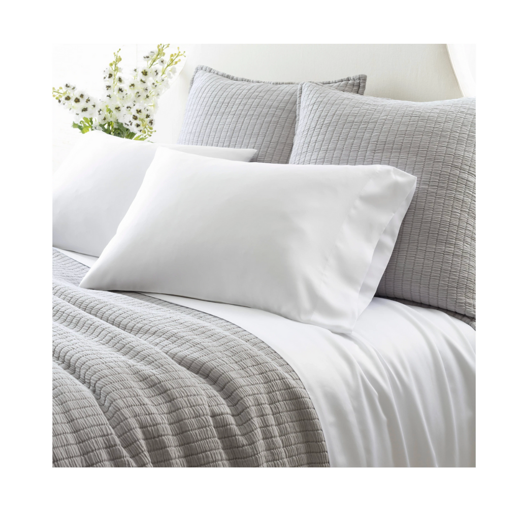 Lyanna Luxury Sheet Set, White