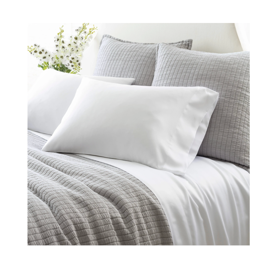 Lyanna Luxury Sheet Set, White