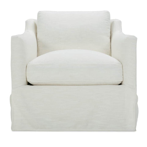 Sophia Slipcover Swivel Chair