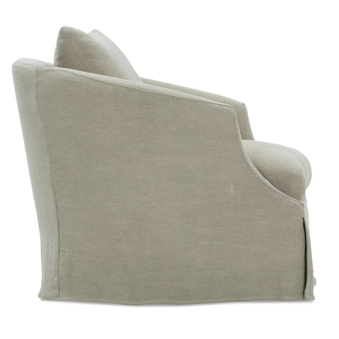 Farah Slipcovered Swivel