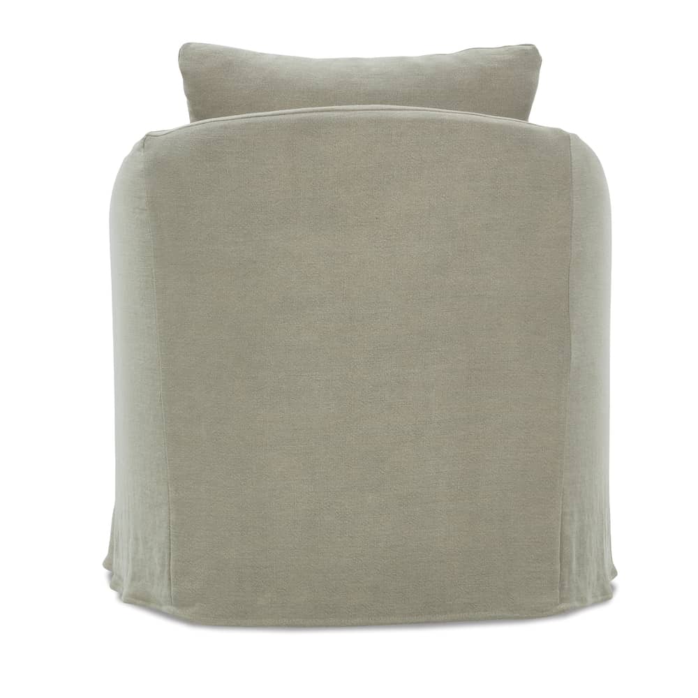 Farah Slipcovered Swivel