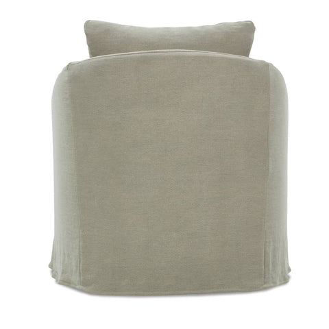 Farah Slipcovered Swivel