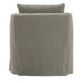 Alexander Slipcovered Swivel Chair