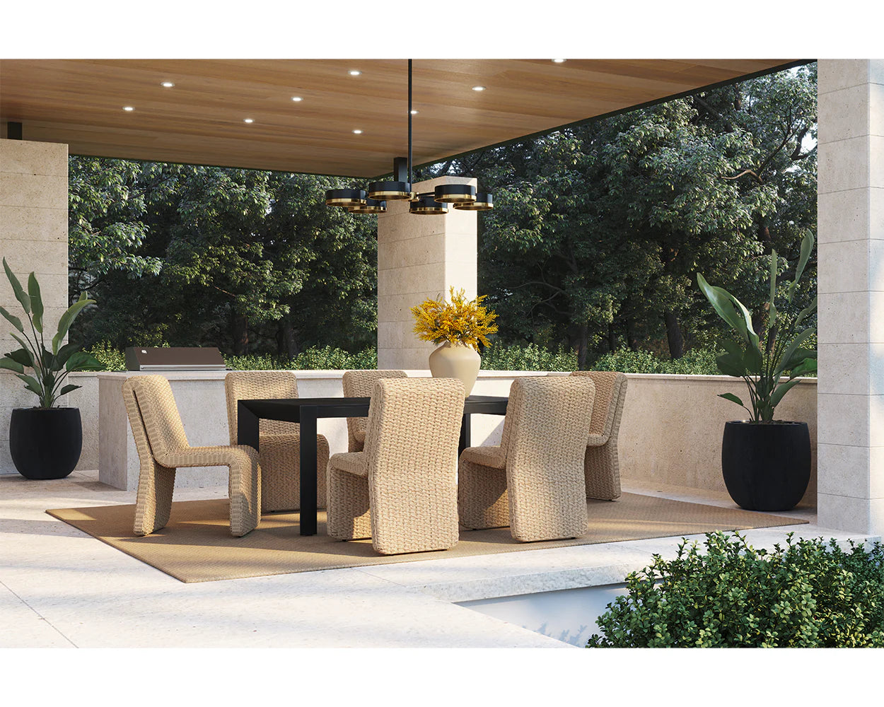 Rattan Outdoor Dining Chair