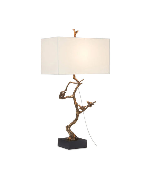 Sylvia Brass Table Lamp