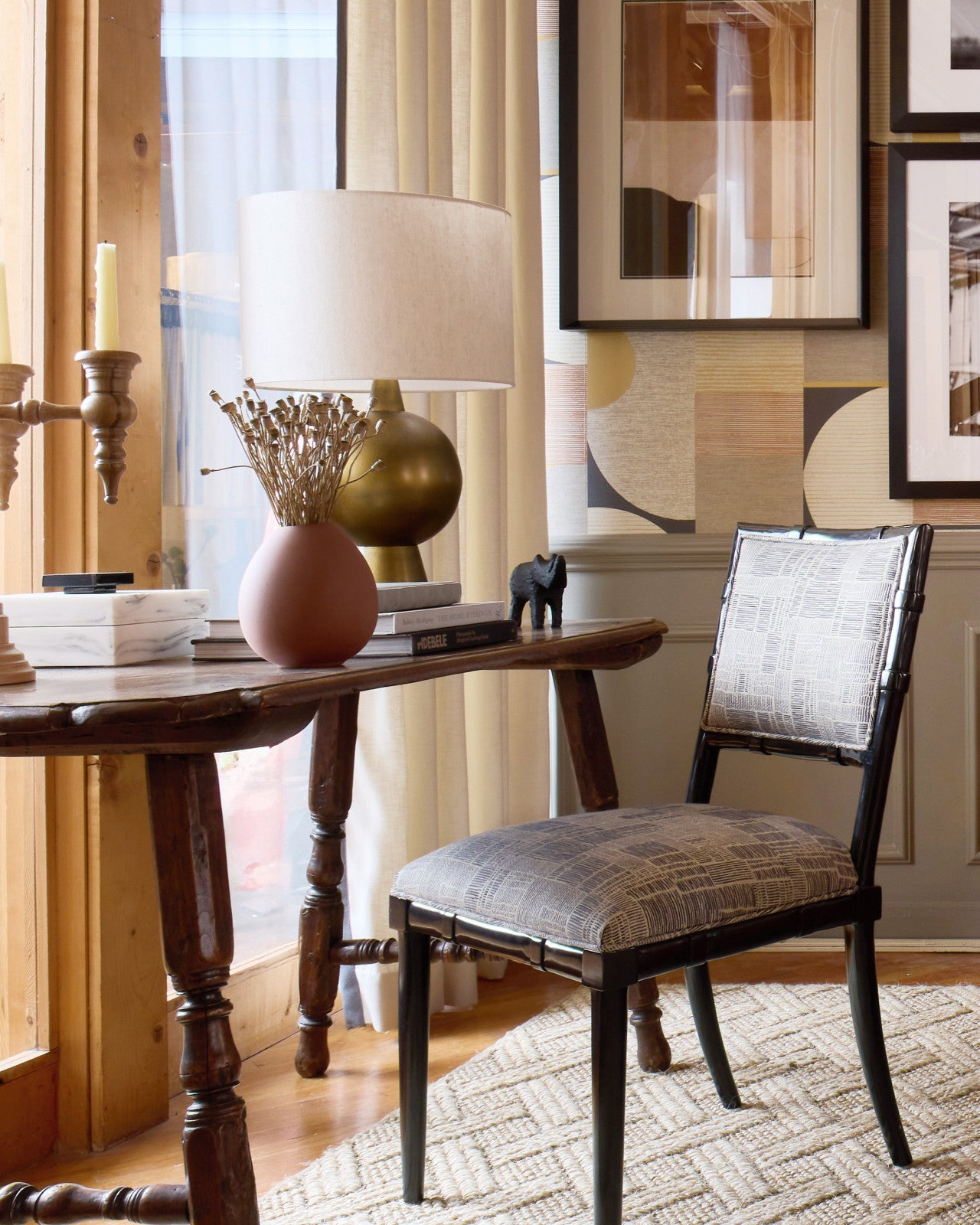 Olivia Brass Table Lamp