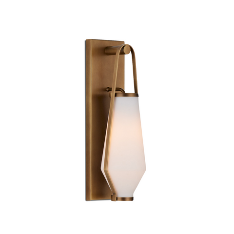 Daphne Brass Bath Wall Sconce