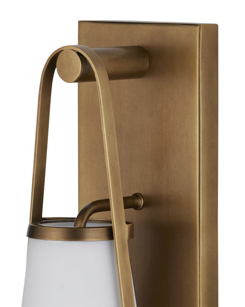 Daphne Brass Bath Wall Sconce