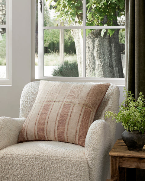 Marin Natural / Rust Pillow