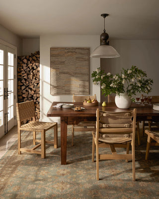 Heirloom Aqua / Terracotta Rug