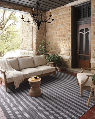 Magnolia Home x Loloi, Charlie Charcoal / Grey Rug