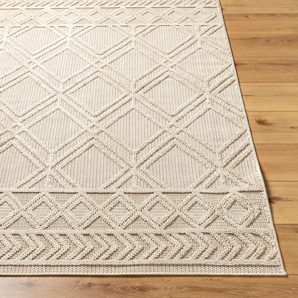 Rockport Ivory / Tan Rug