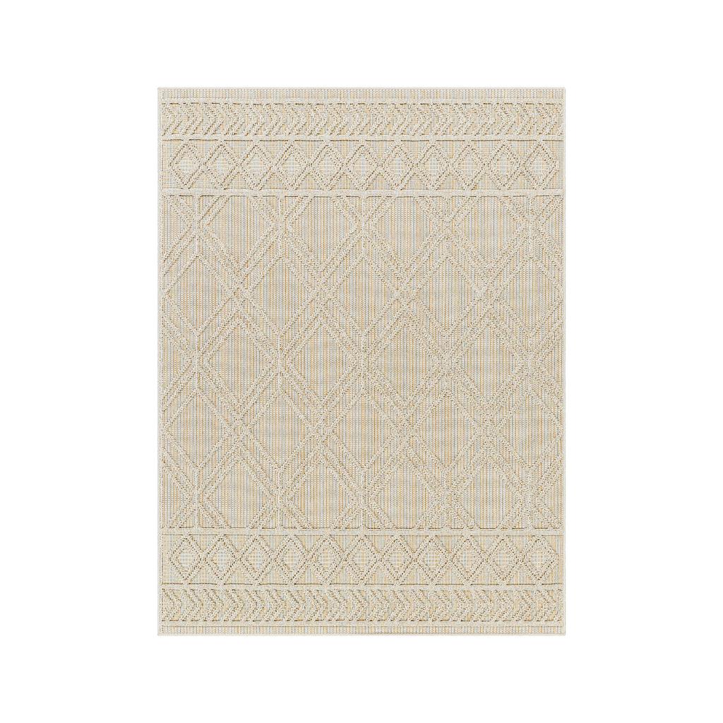 Rockport Ivory / Tan Rug