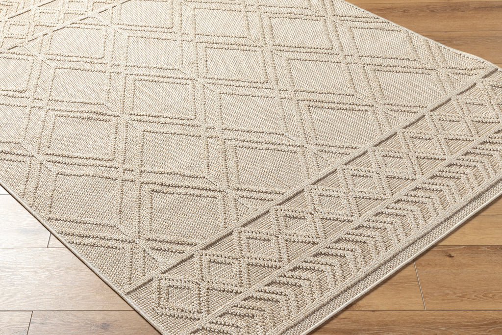 Rockport Ivory / Tan Rug