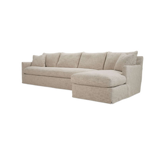 Ayla Bench Slipcover Sectional