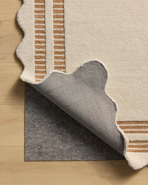 Chris Loves Julia x Loloi, Scottie Ivory / Rust Rug