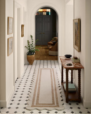 Chris Loves Julia x Loloi, Scottie Ivory / Rust Rug