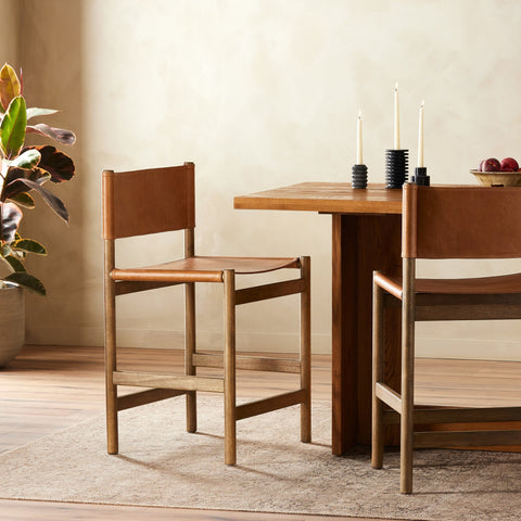 Cilou Leather Stool
