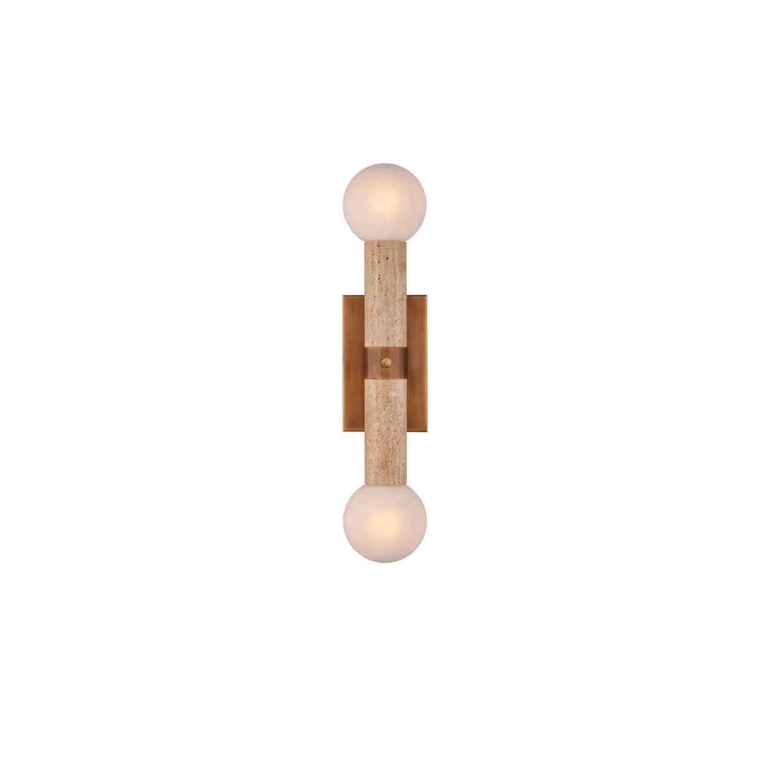 Sequoia Beige Bath Wall Sconce