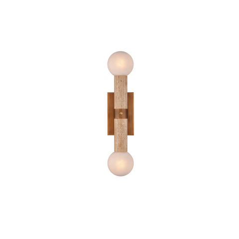 Sequoia Beige Bath Wall Sconce