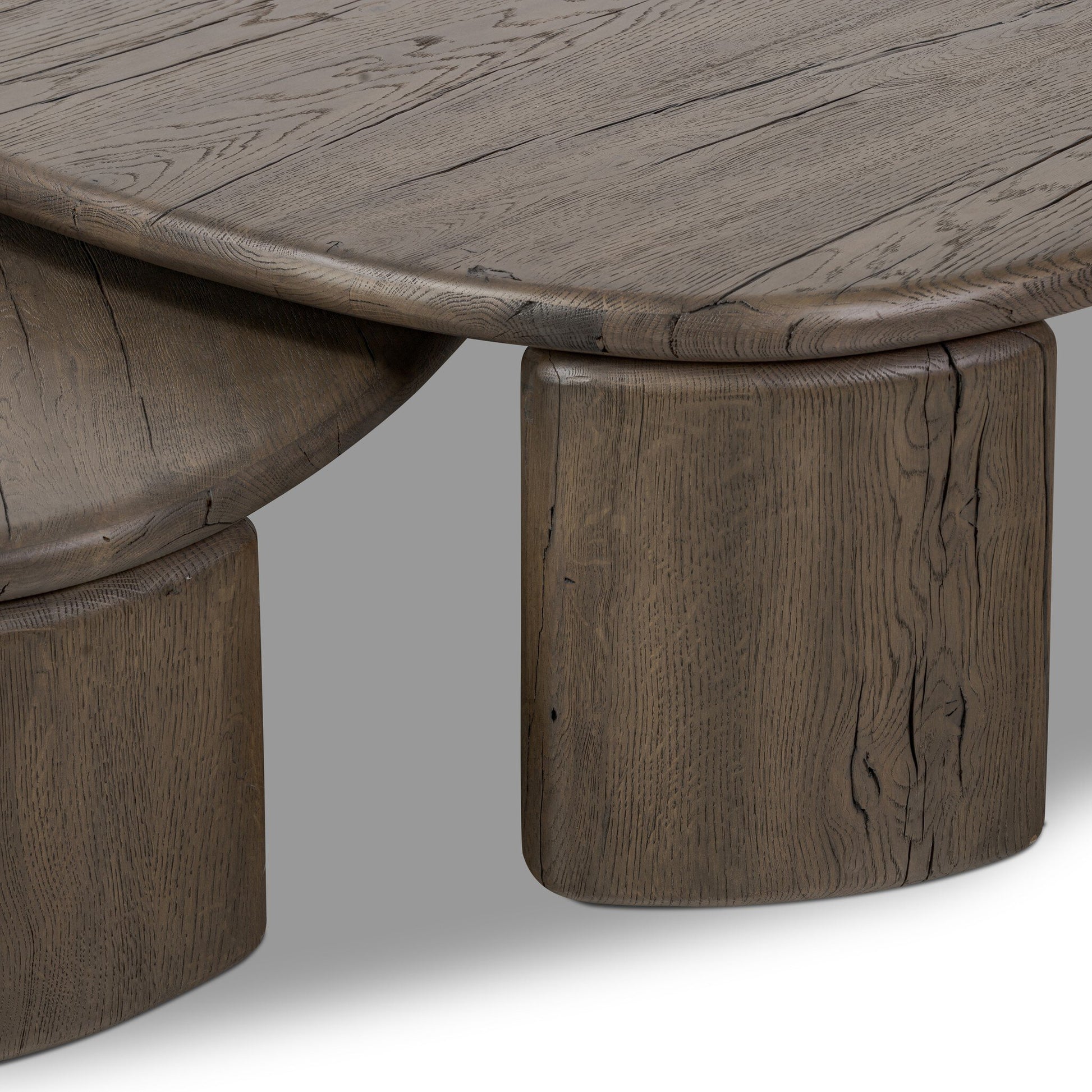 French Oak Nesting Tables