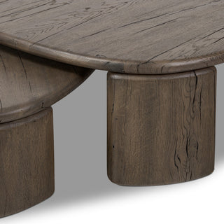 French Oak Nesting Tables