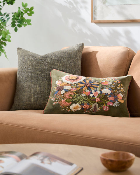 Begonia Wildflower Pillow