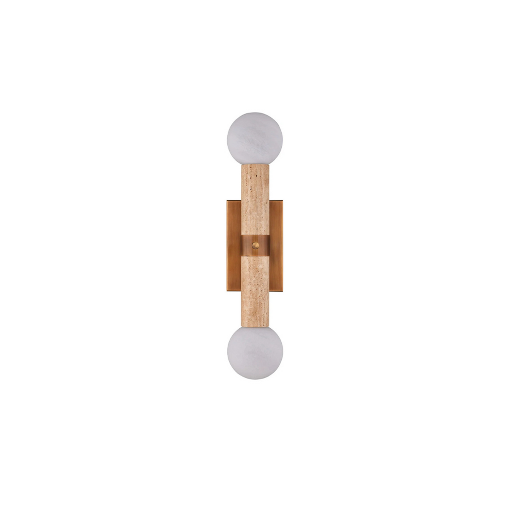 Sequoia Beige Bath Wall Sconce