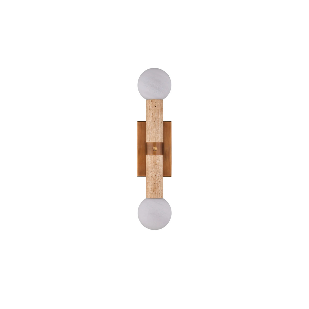 Sequoia Beige Bath Wall Sconce