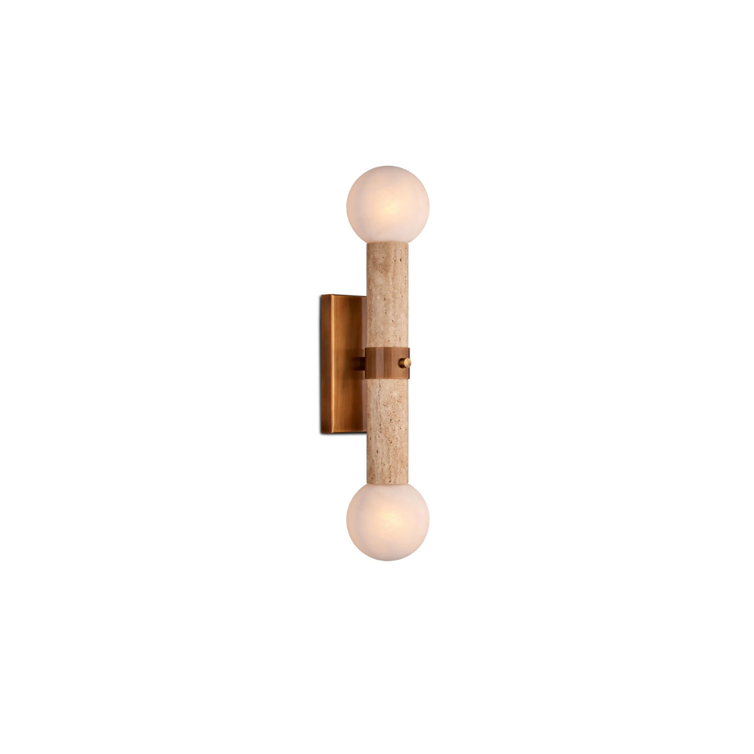 Sequoia Beige Bath Wall Sconce