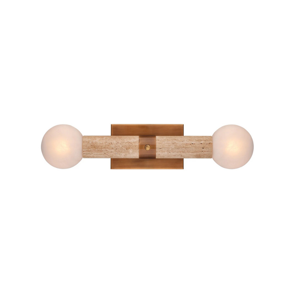 Sequoia Beige Bath Wall Sconce