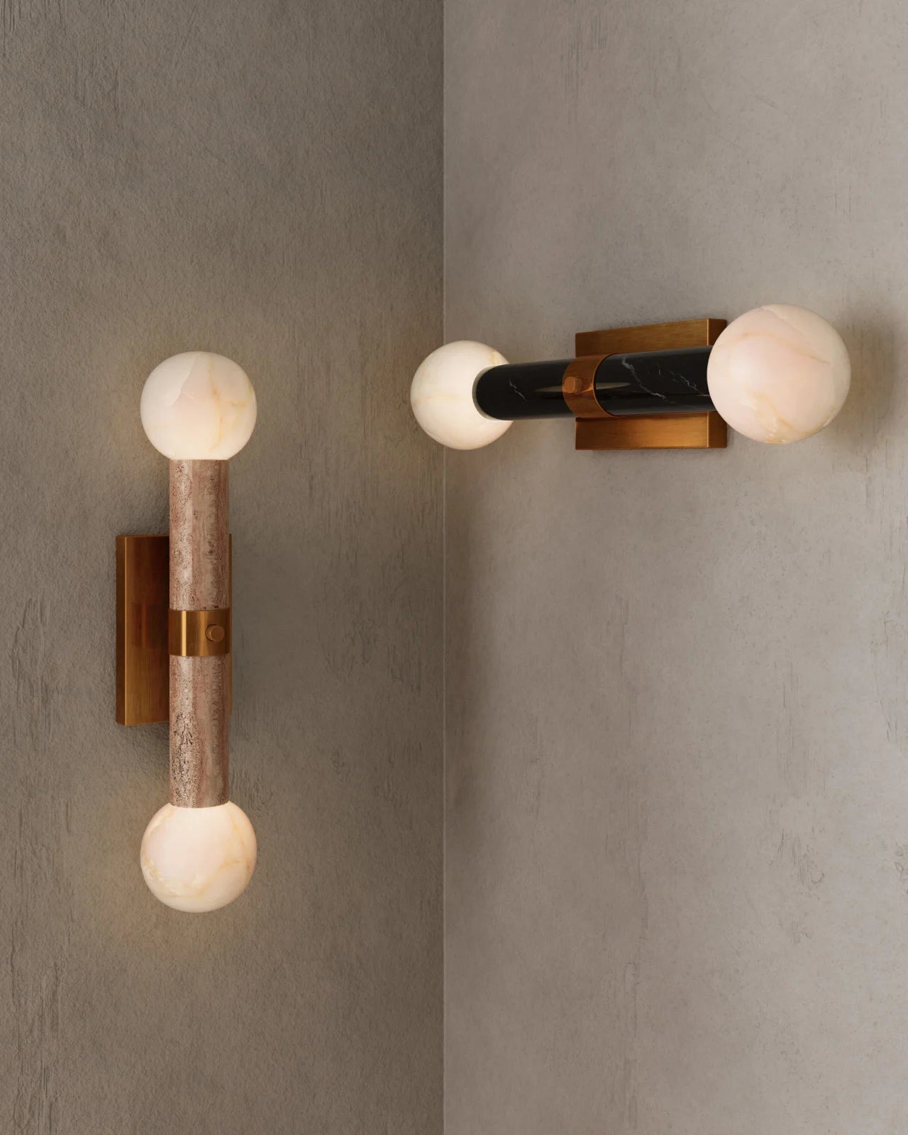 Sequoia Beige Bath Wall Sconce