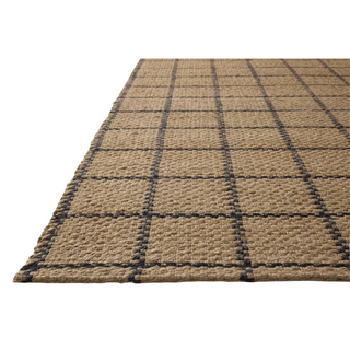 Chris Loves Julia x Loloi, Fletcher Natural / Black Rug
