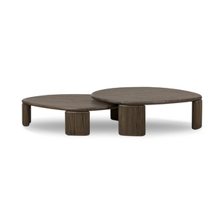 French Oak Nesting Tables