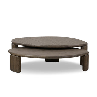 French Oak Nesting Tables