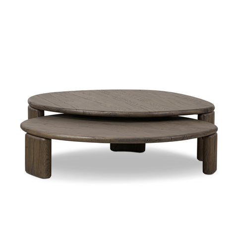 French Oak Nesting Tables