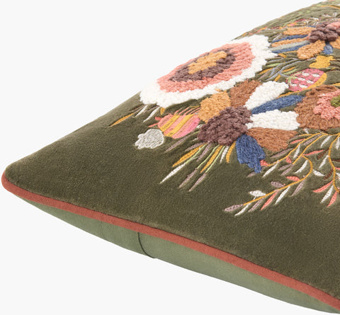 Begonia Wildflower Pillow