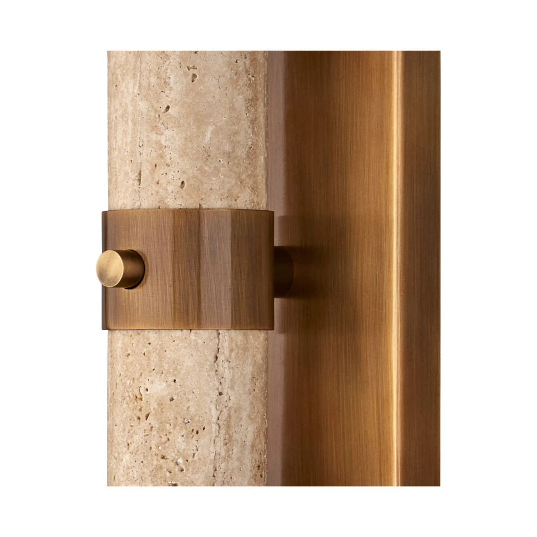 Sequoia Beige Bath Wall Sconce