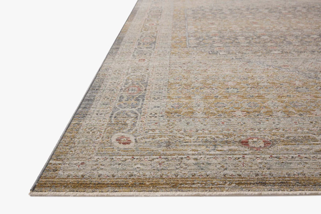 Chris Loves Julia x Loloi, Ida Stone / Gold Rug