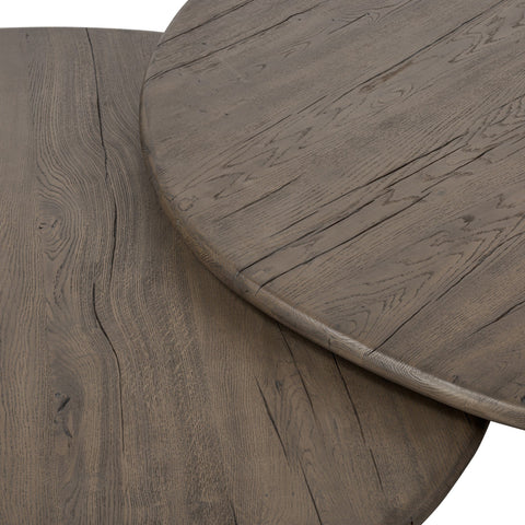 French Oak Nesting Tables