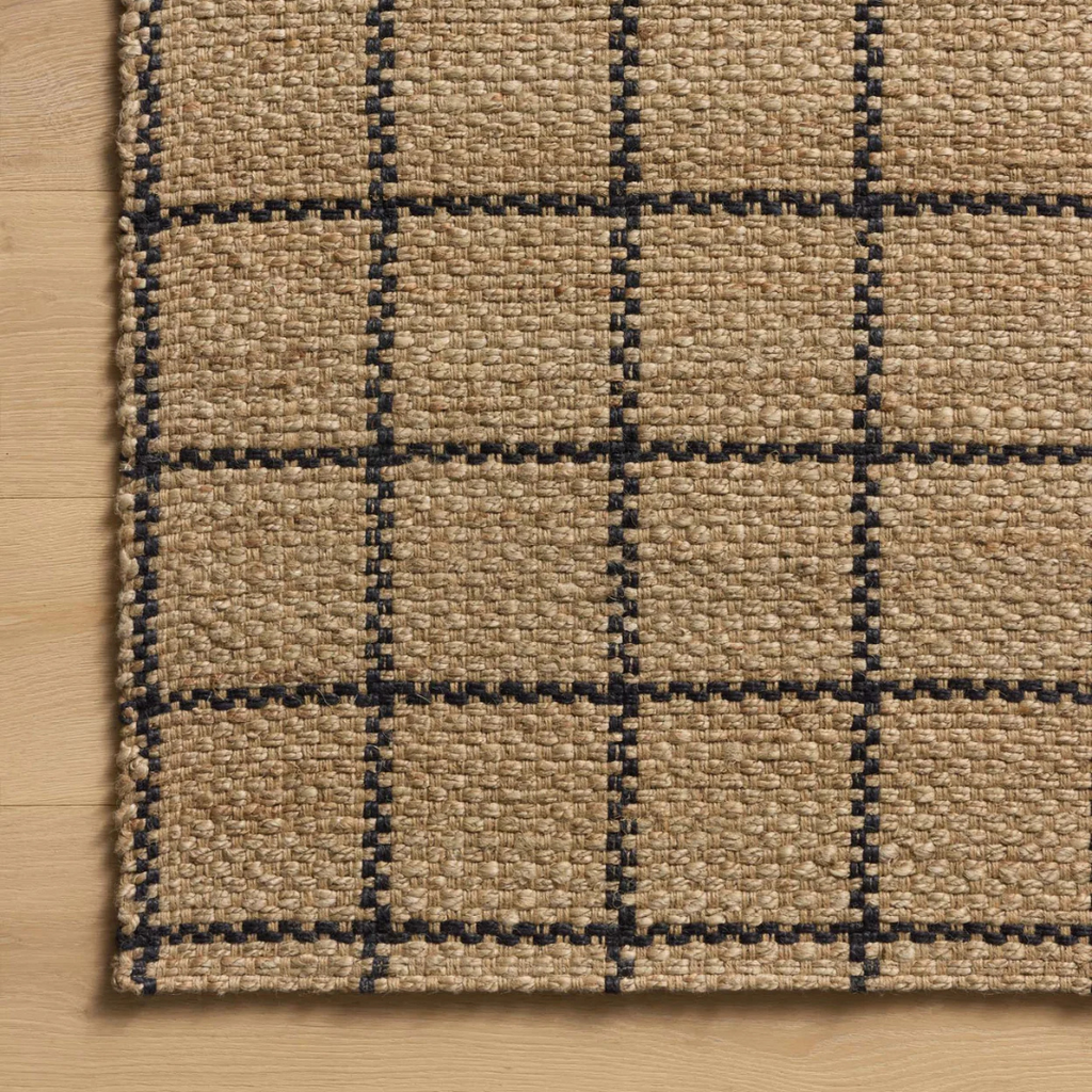 Chris Loves Julia x Loloi, Fletcher Natural / Black Rug