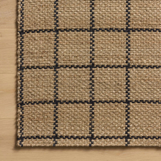 Chris Loves Julia x Loloi, Fletcher Natural / Black Rug