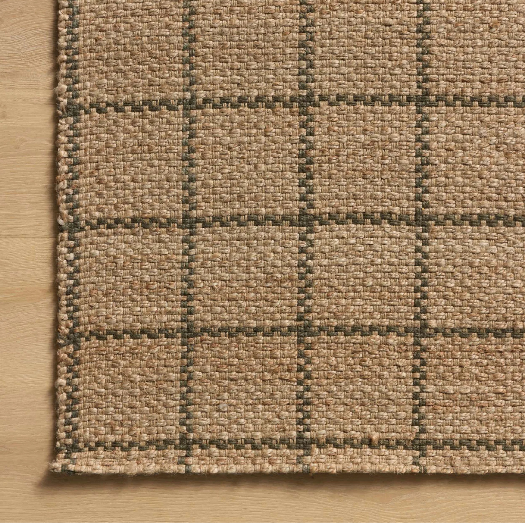 Chris Loves Julia x Loloi, Fletcher Natural / Olive Rug