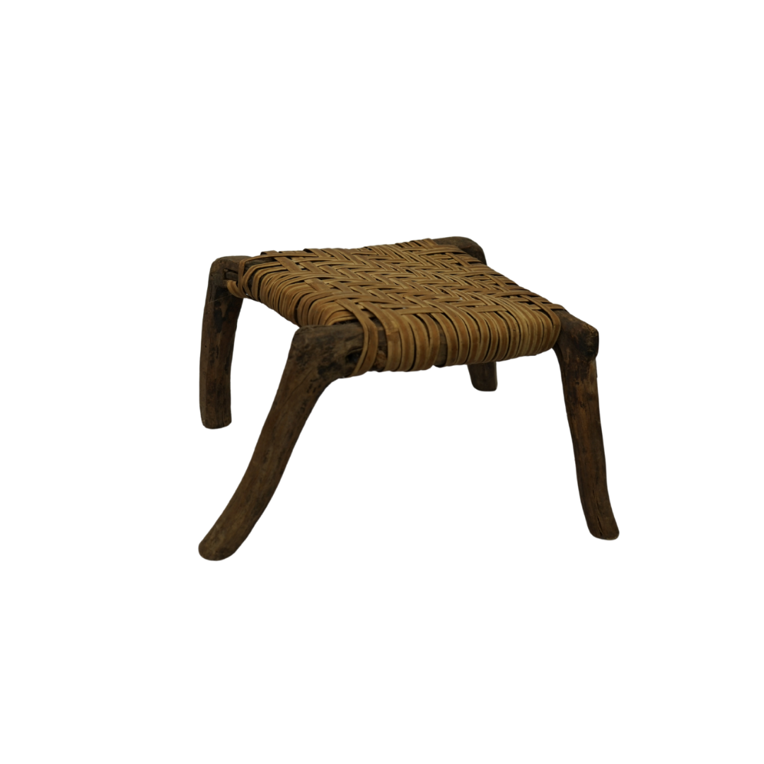 Palmer Antique Woven Stools