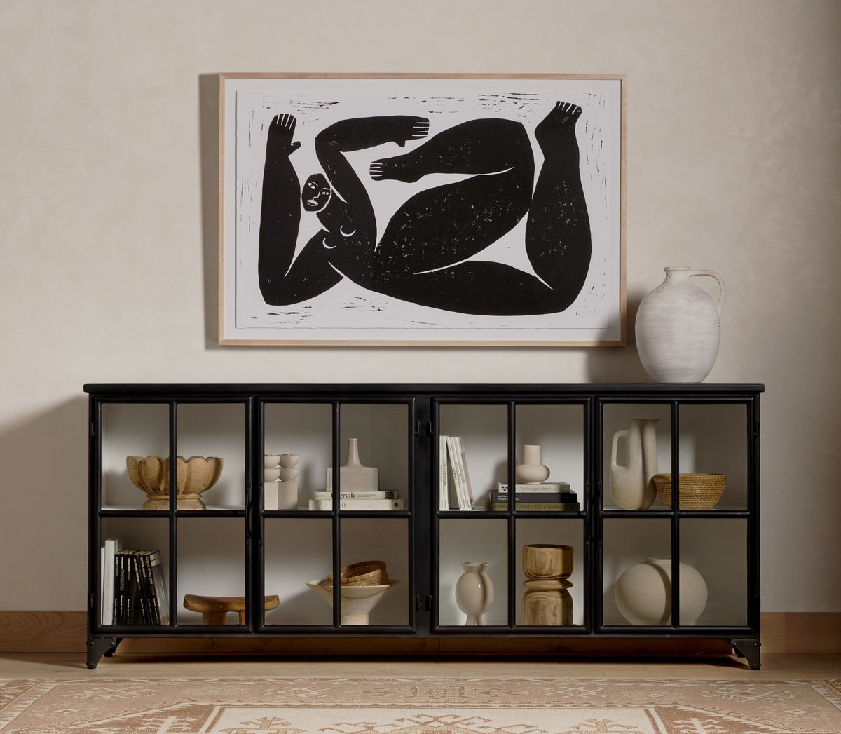 Windowpane Sideboard