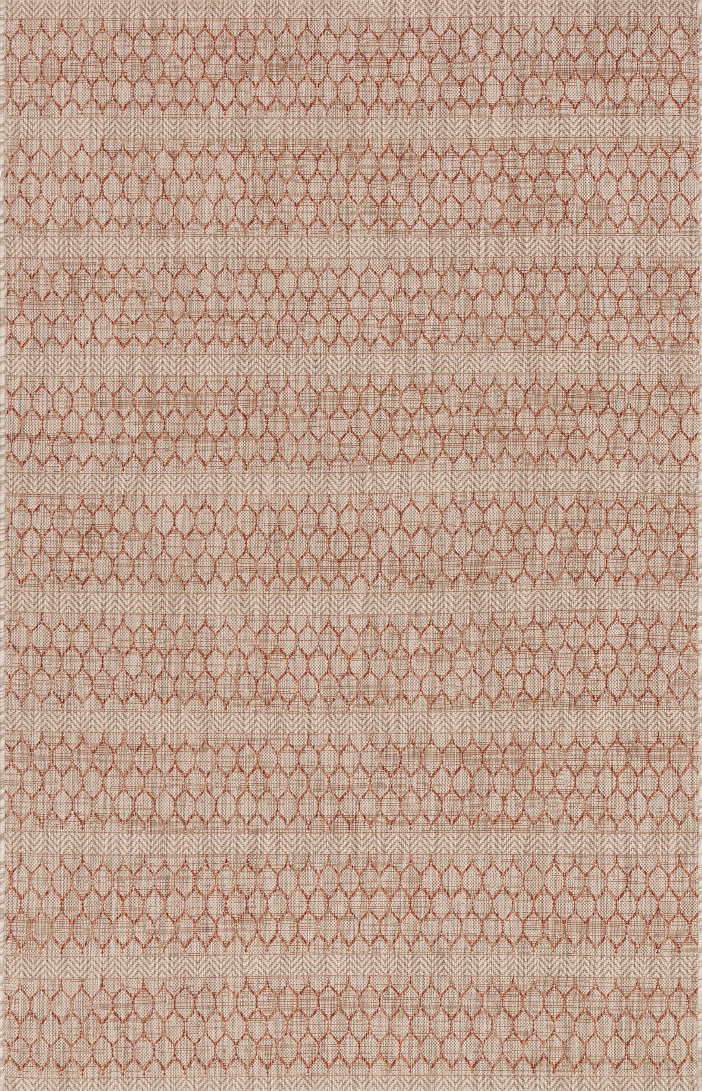 Isle Beige / Rust 9'-2" x 12'-1" Area Rug - IE-01 - 9'-2" x 12'-1"